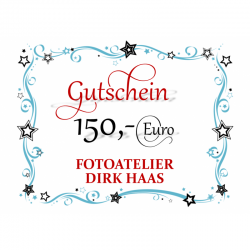 150,- Euro Geschenk Gutschein für alle Artikel im Shop
