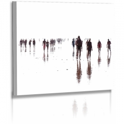 Abstrakte - Bilder - Kunst - Menschen - Gleisendes Licht - Strand