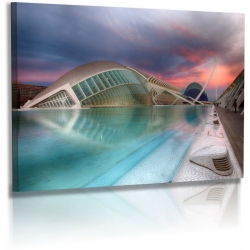 Architekturfotografie - Bilder - Spanien - Valencia - Museo Artes Ciencias