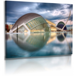 Architekturfotografie - Bilder - Spanien - Valencia - Museo Artes Ciencias