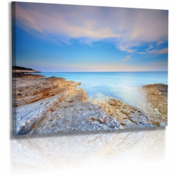 Naturbilder - Landschaft - Bild - Kroatien - Meer - Steine - Felsen - Wolken