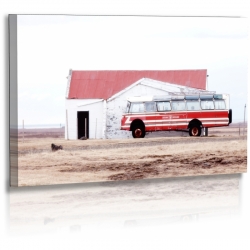 Naturbilder - Landschaft - Island - Bild - Bus - Frack -...