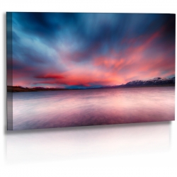 Naturbilder - Landschaft - Island - Bild - Sonnenuntergang - Wasser - Wolken