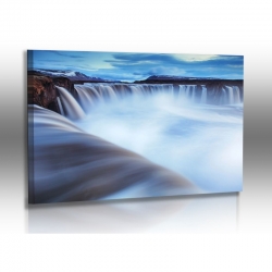 Naturbilder - Landschaft - Island - Bild - Wasserfall -...