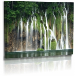 Naturbilder - Landschaft - Kroatien - Bild - Wasserfall Plitvice