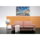 Naturbilder - Landschaft - Bild - Kroatien - Meer - Strand - Steg - Sonnenuntergang Leinwand 30 cm  x  20 cm