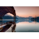 Naturbilder - Landschaft - Bild - Slovenien - Bled - Boot - Wasser - Sonnenaufgang