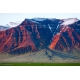 Naturbilder - Landschaft - Island - Bild - Schnee - Felsen - Licht - Strahlen - Berge