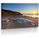 Naturbilder - Landschaft - Island - Bild - Strand - Steine - Felsen - Sonnenuntergang