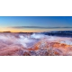 Naturbilder - Landschaft - Island - Bild - Vulkane - Steine - Felsen - Solfatare - Sonnenuntergang