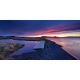 Naturbilder - Landschaft - Island - Bild - Wasser - See - Steg - Sonnenuntergang