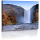 Naturbilder - Landschaft - Island - Bild - Wasserfall - Steine - Felsen - Moos