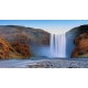Naturbilder - Landschaft - Island - Bild - Wasserfall - Steine - Felsen - Moos