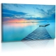 Naturbilder - Landschaft - Italien - Gardasee - Sonnenuntergang - Steg