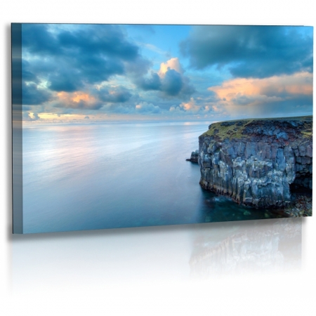 Naturbilder - Landschaft - Island - Bild - Wolken - Meer - Strand - Steine - Felsen - Riff