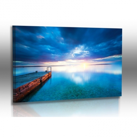 Naturbilder - Landschaft - Kroatien - Bild - Sonnenuntergang - Meer - Pag