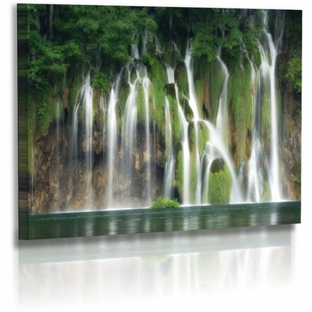 Naturbilder - Landschaft - Kroatien - Bild - Wasserfall Plitvice